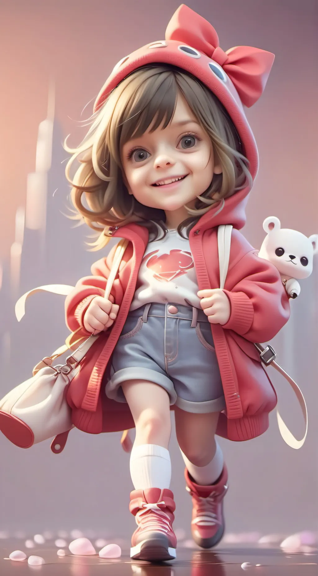 ai character: Angel  background
