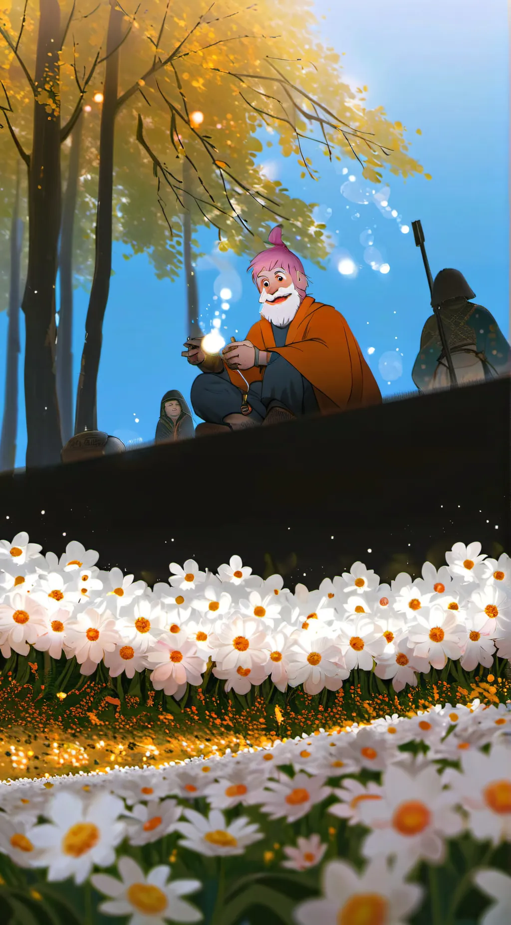 ai character: Garrett background