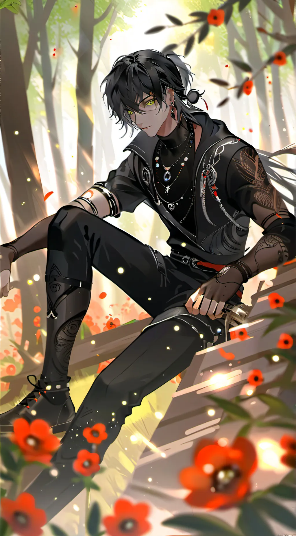 ai character: Max background