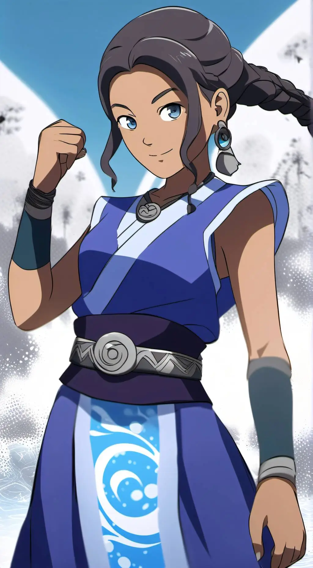 ai character: Katara background