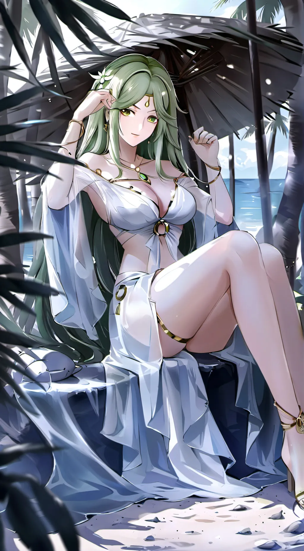 ai character: Palutena background