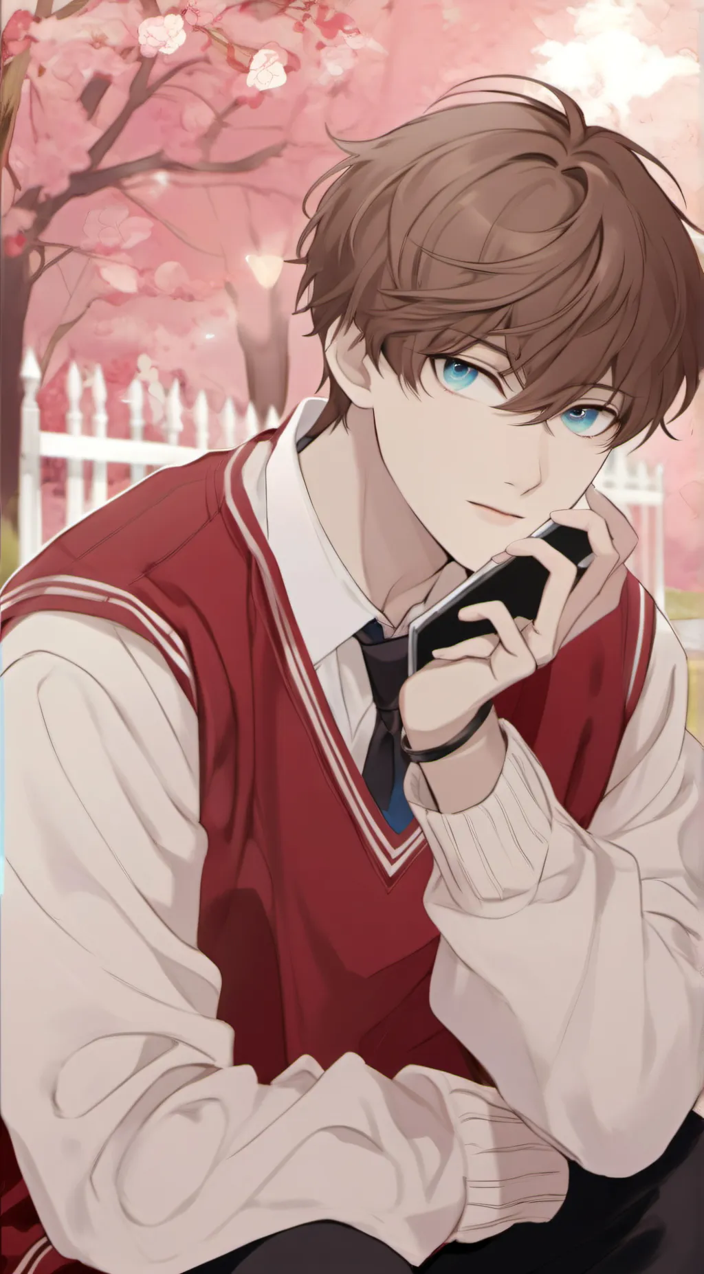 ai character: ♡Hanaki Yoshiro♡ background