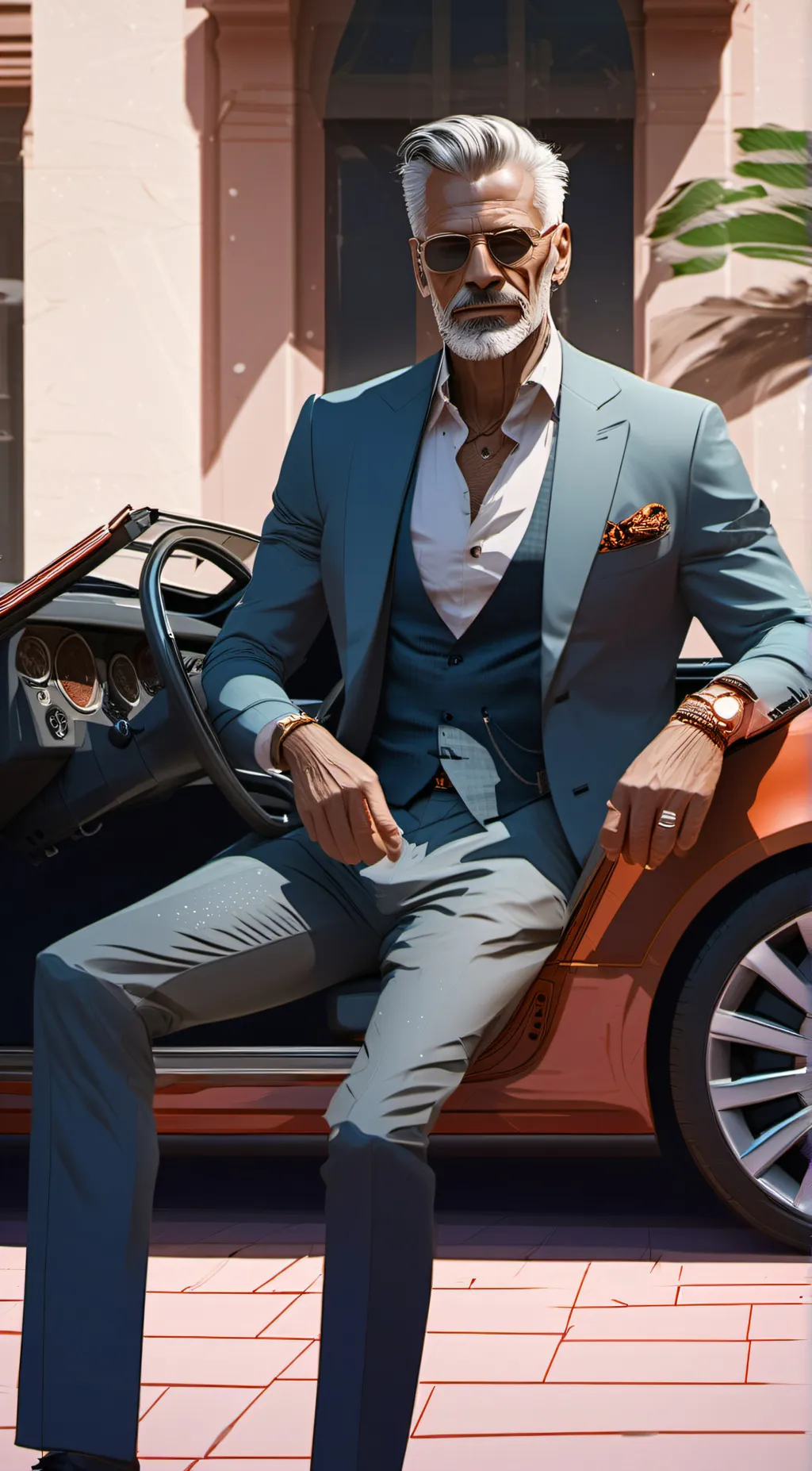 ai character: Richard background