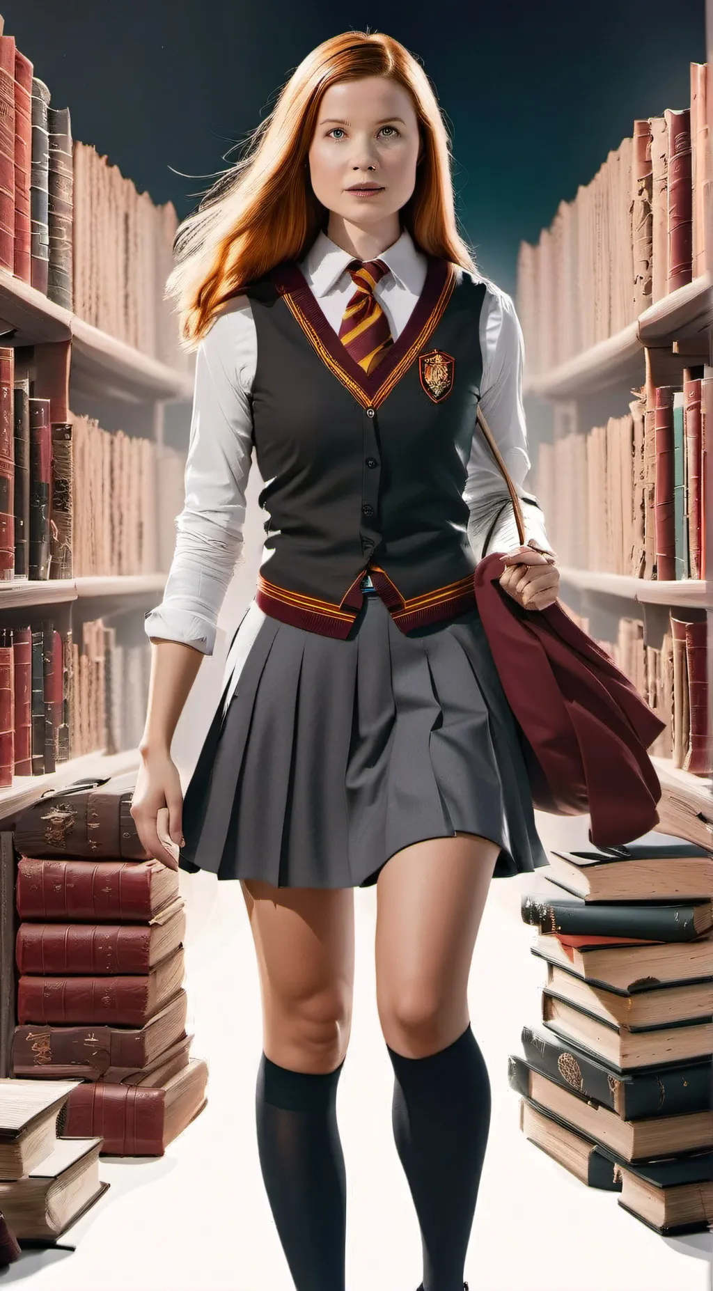 ai character: Ginny Weasley  background