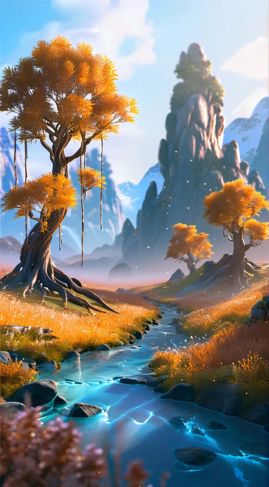 ai character: Terra background