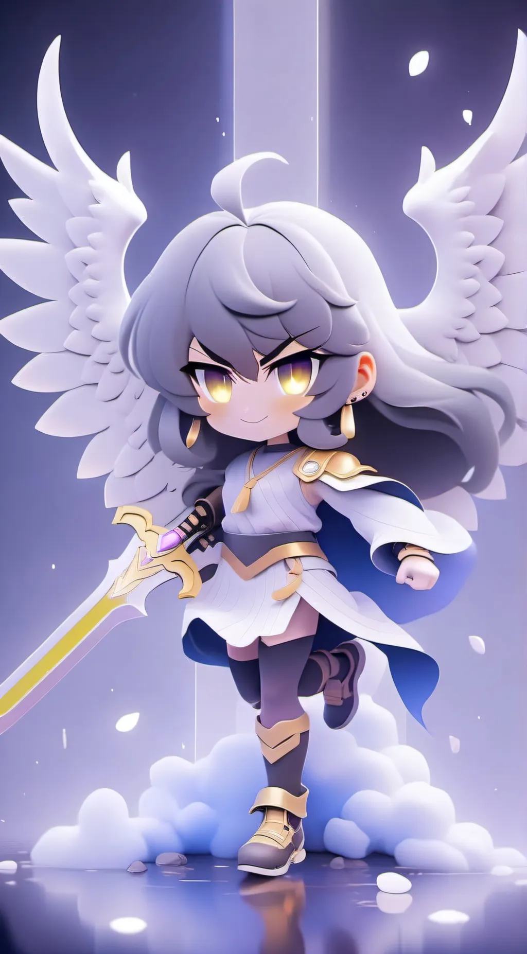 ai character: 🖤kimoragacha 🤍 background