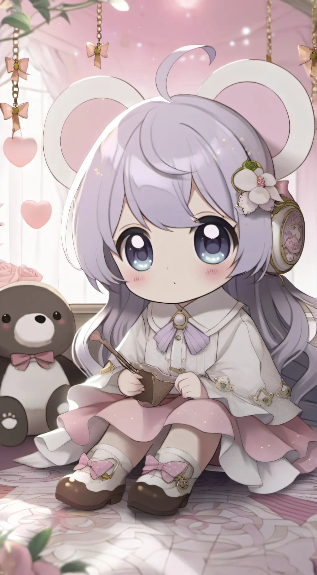 ai character: ᰔᩚ♡ellie♡ᰔᩚ background