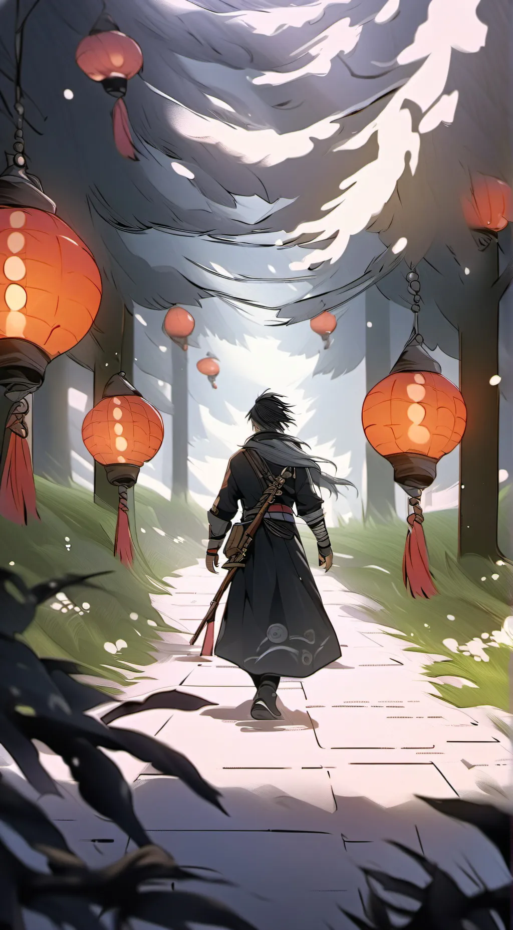 ai character: Ryu background