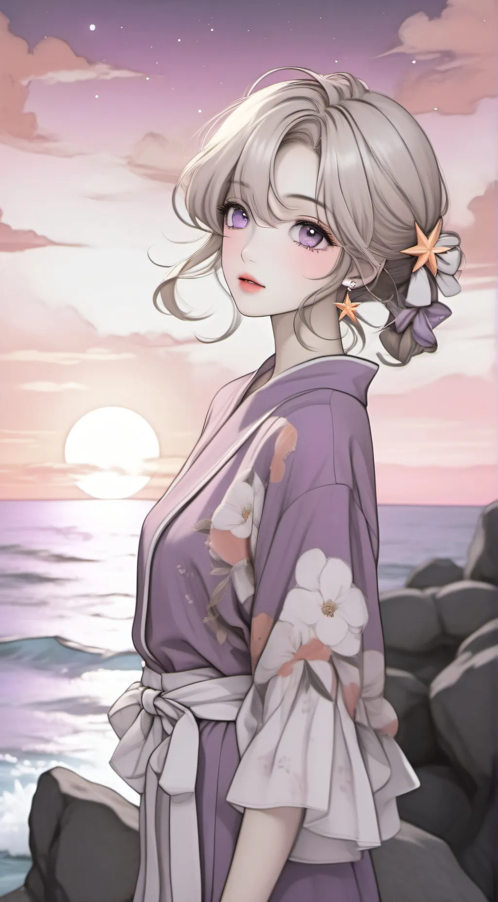 ai character: Aqua background
