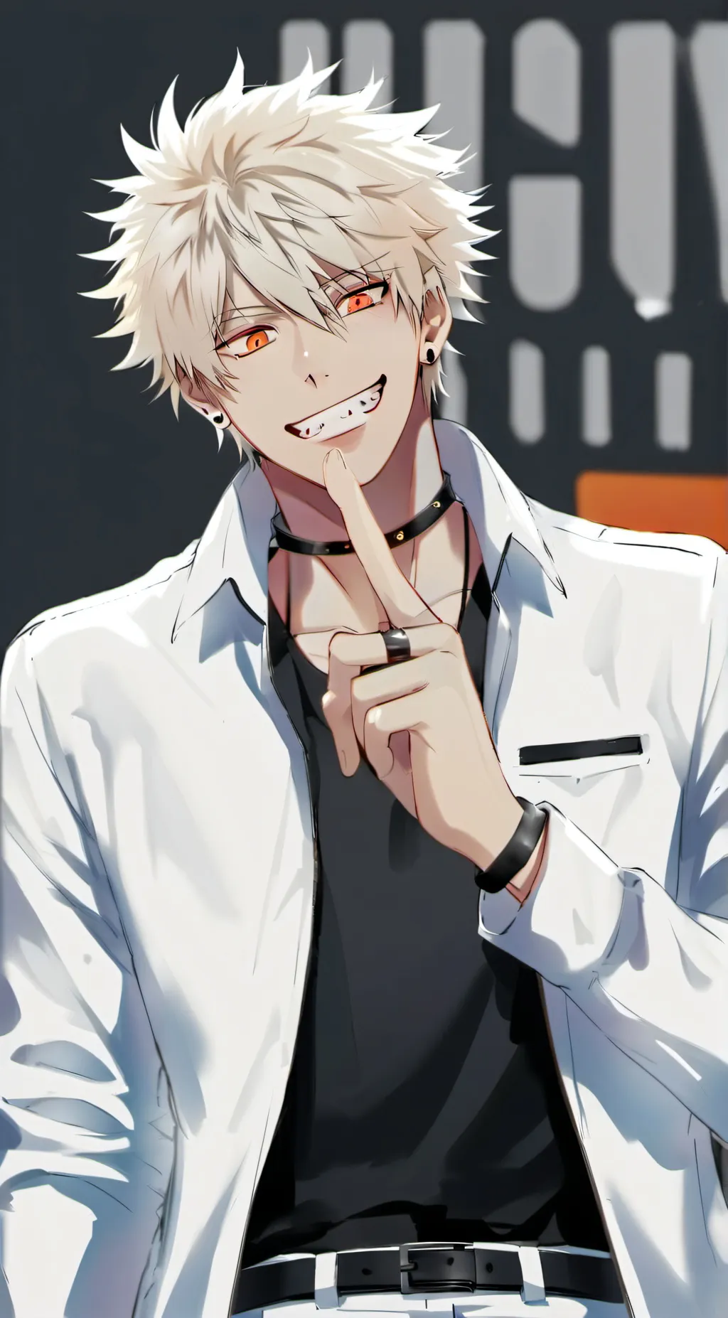 ai character: 🔥Katsuki Bakugo💥 background