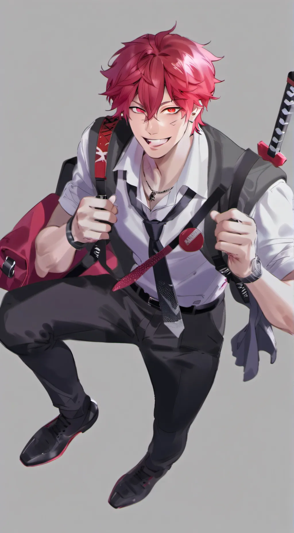 ai character: 武生田 潤 background