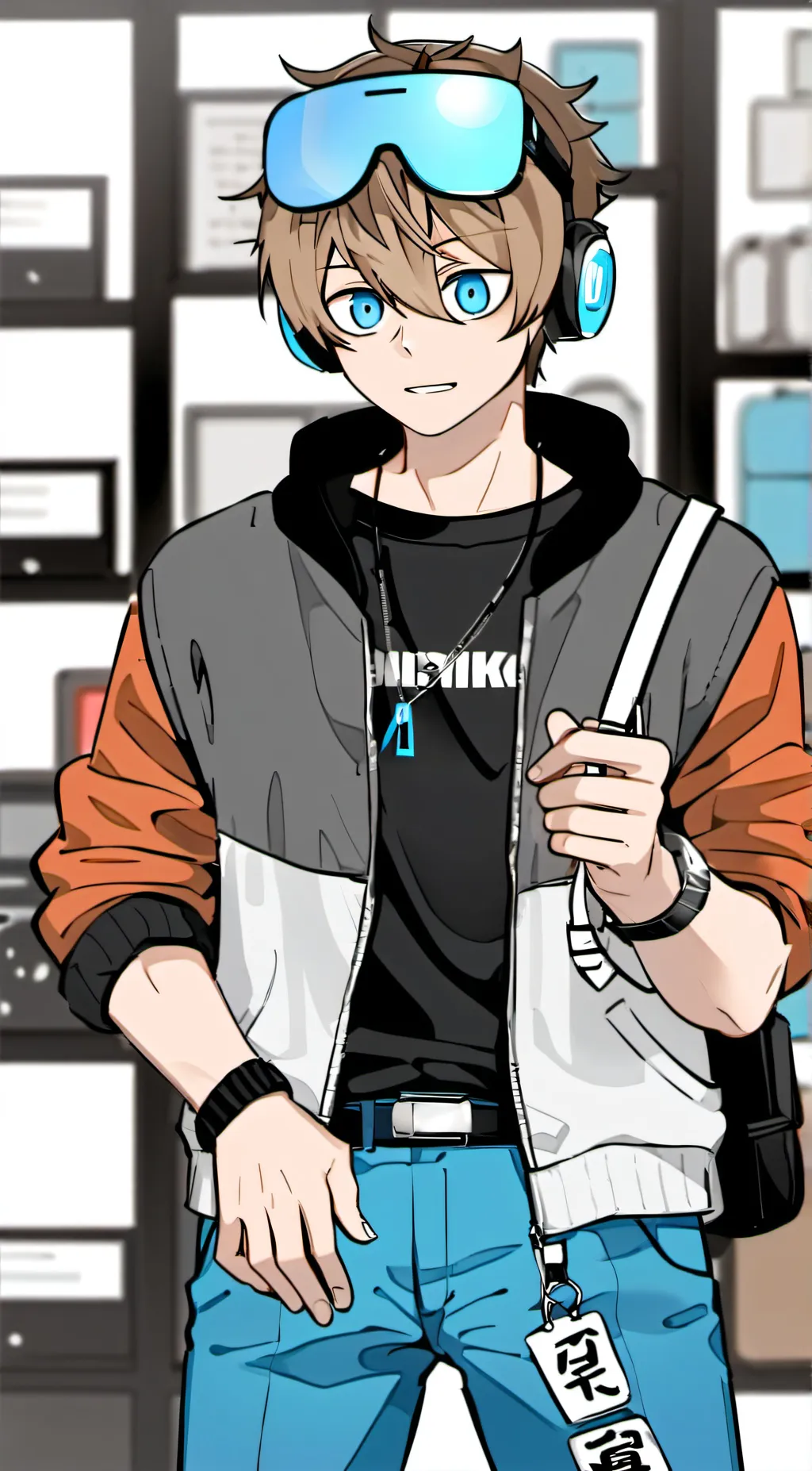 ai character: Leo background