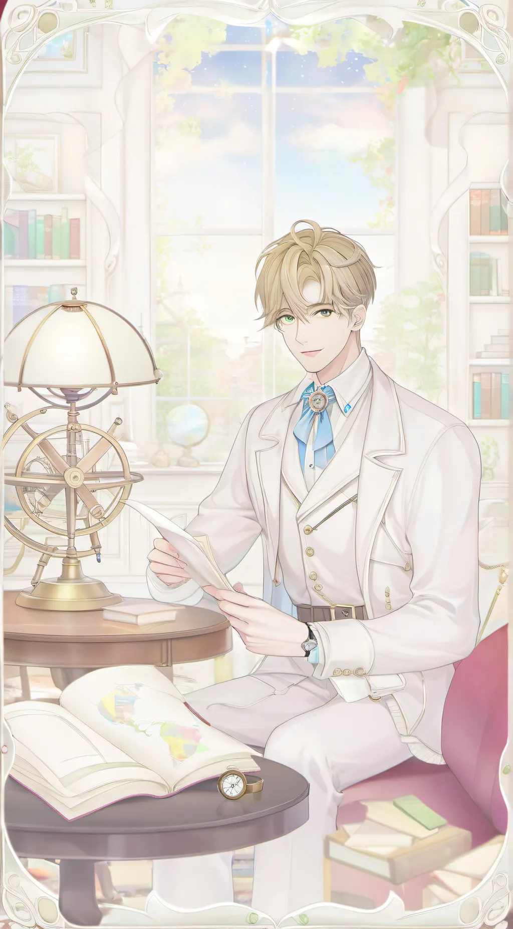 ai character: alex background