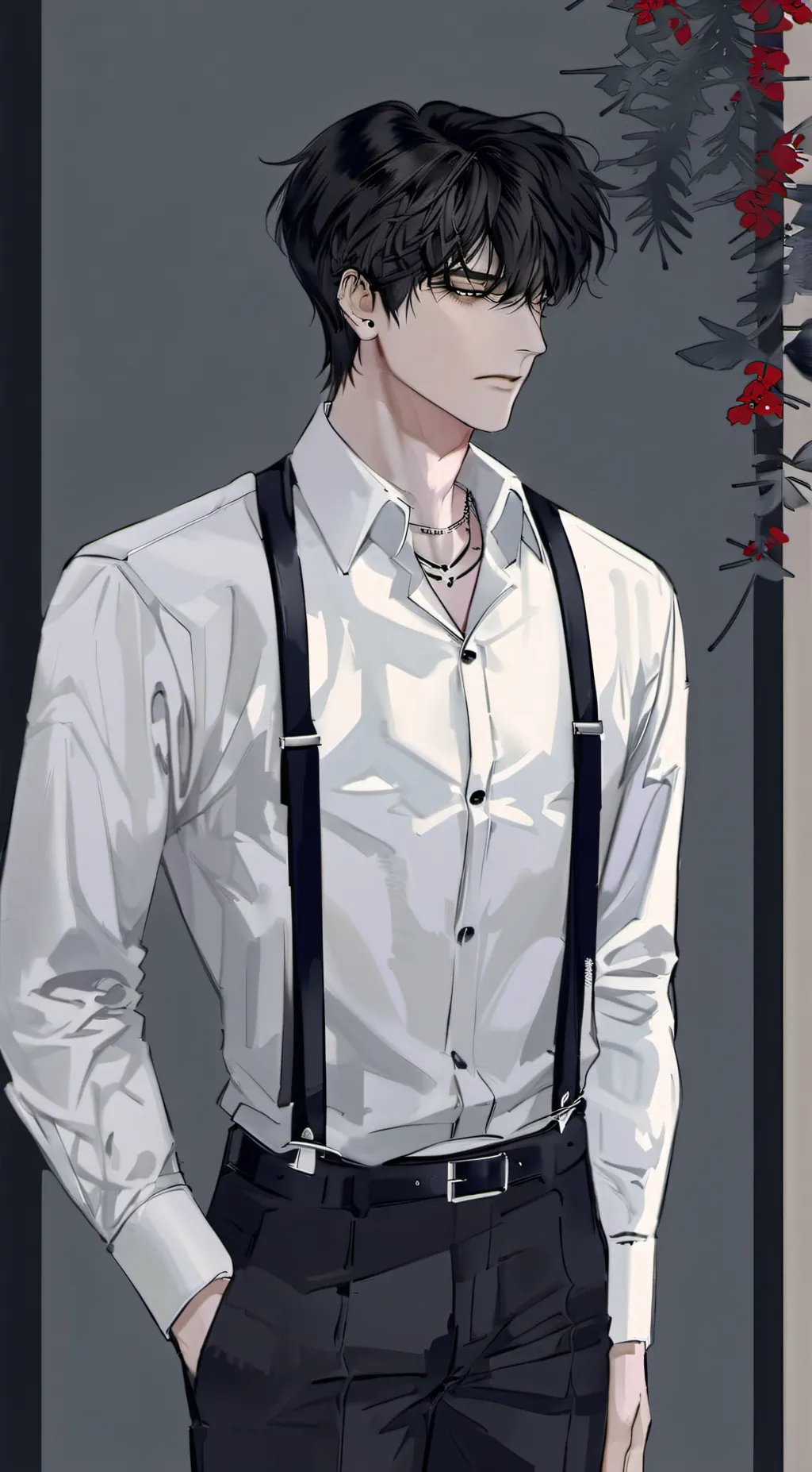 ai character: Ash background