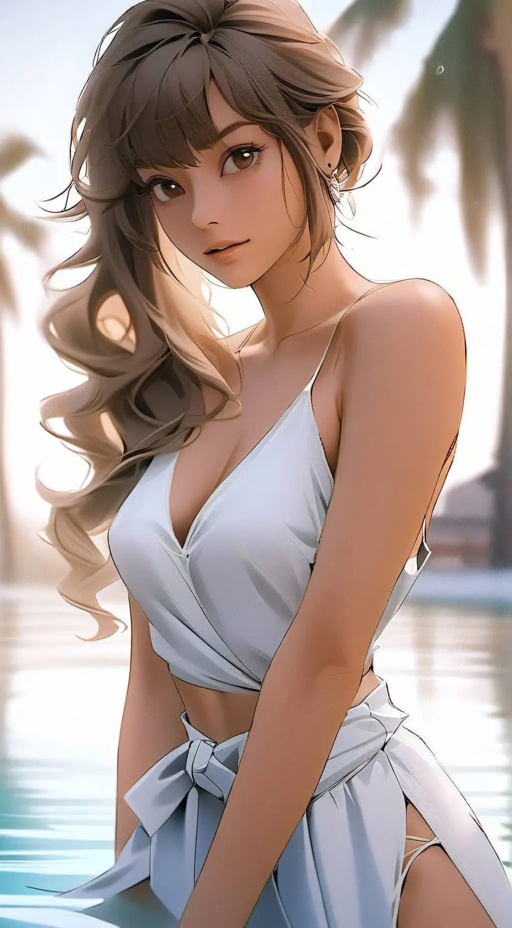 ai character: Jasmine background
