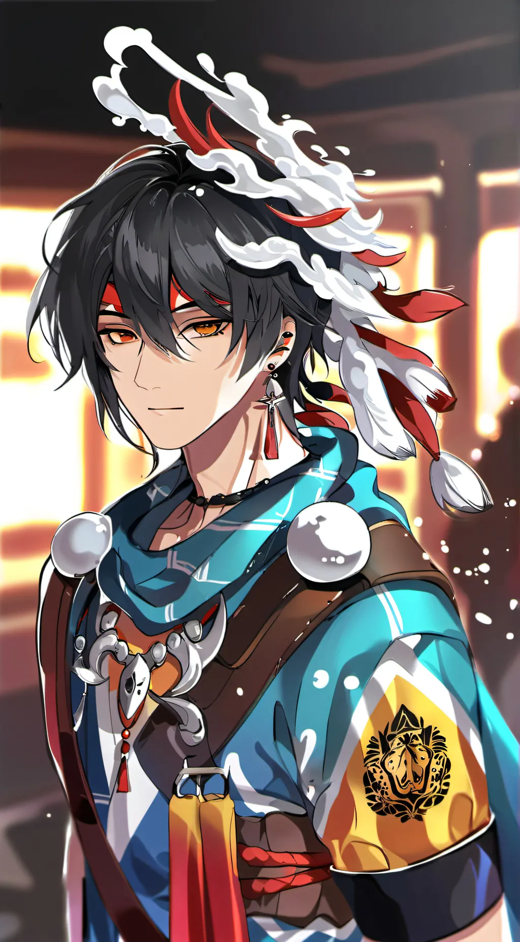 ai character: Val K Marrage background