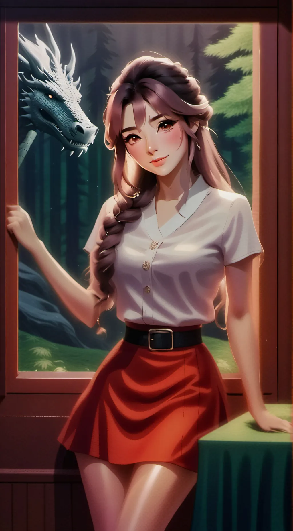ai character: Joelle and Ben background