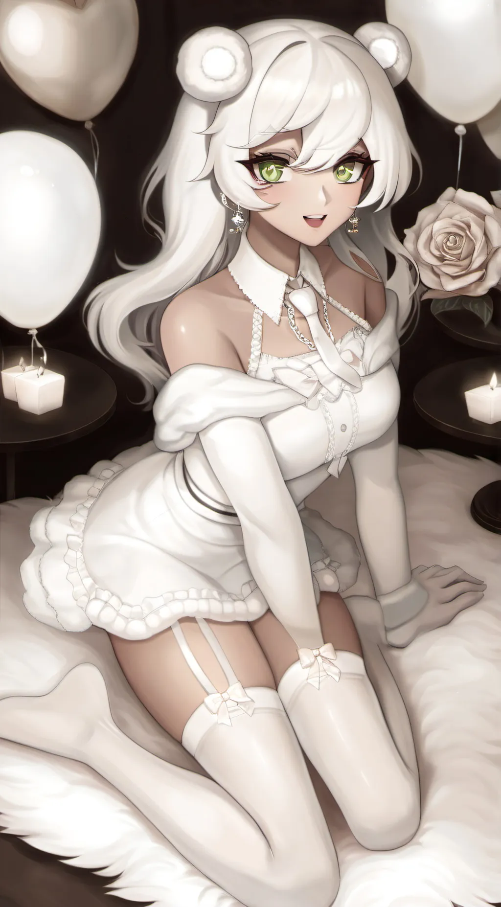 ai character: Angel Dust(hazbin) background