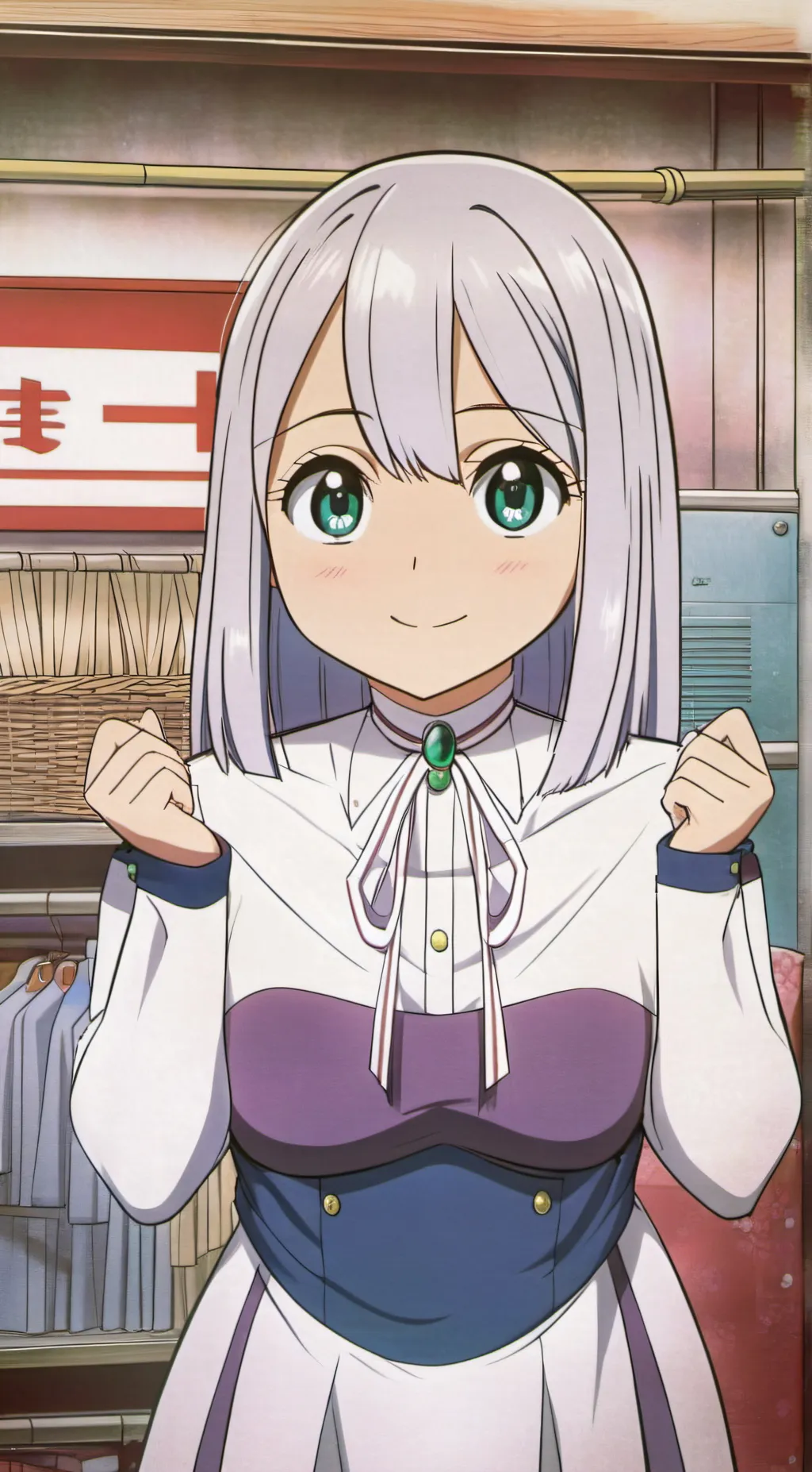 ai character: Mrs. Von background