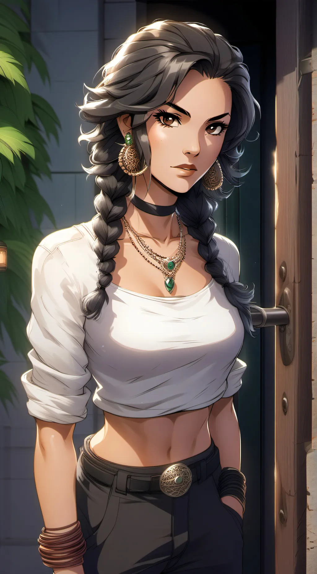 ai character: Lucia background
