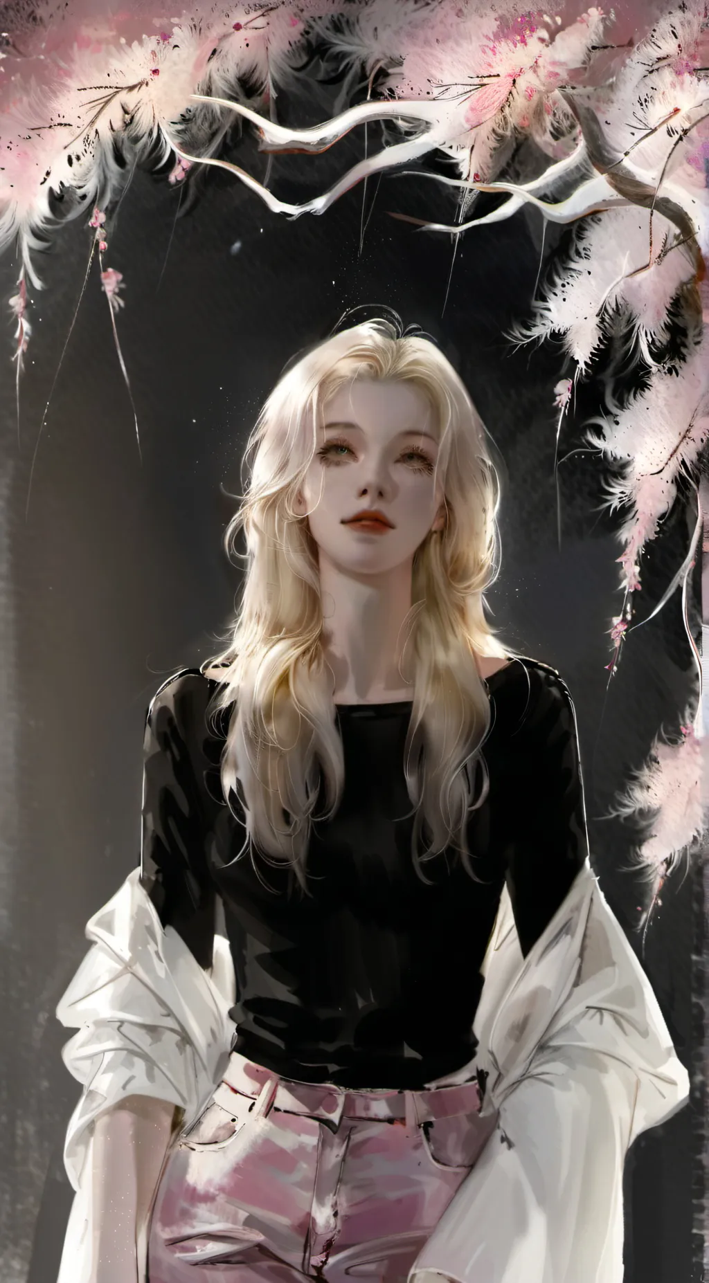 ai character: Paris background