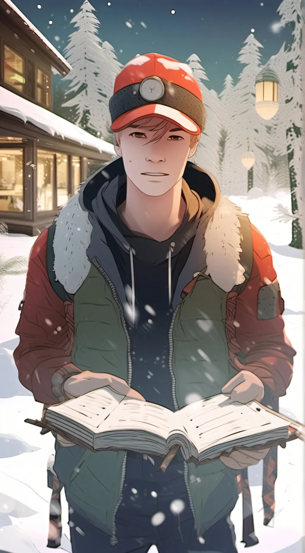 ai character: Steven Yeager  background