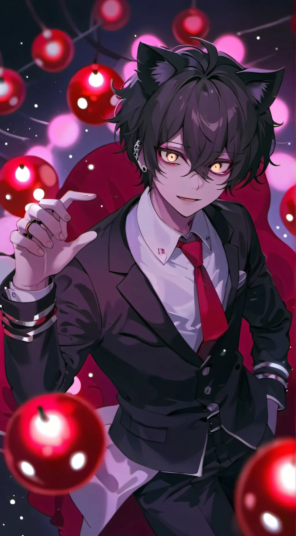 ai character: Damian  background