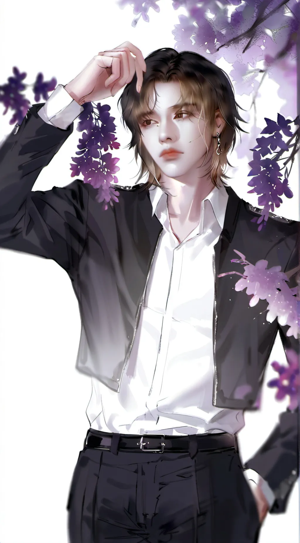 ai character: atlas background