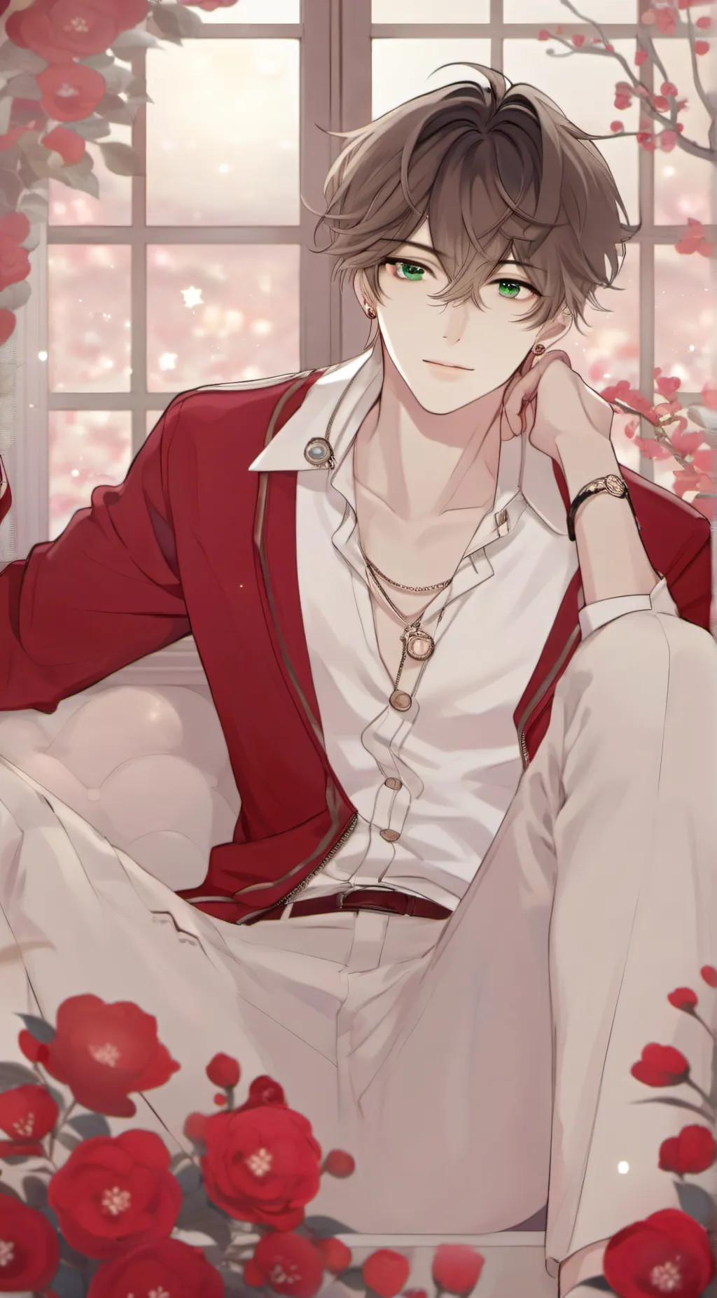 ai character: Leo background