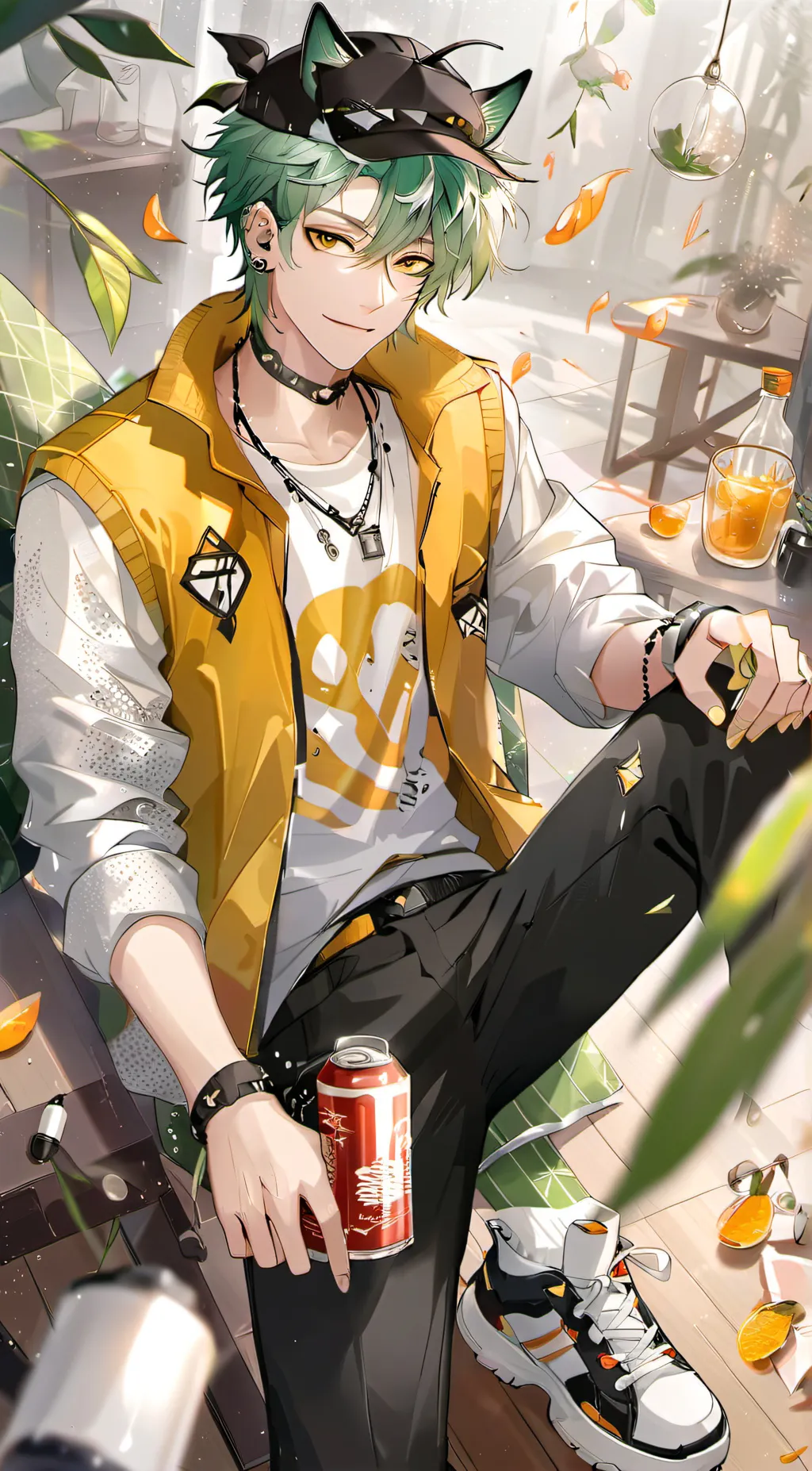 ai character: •°Jay°•🛼 background