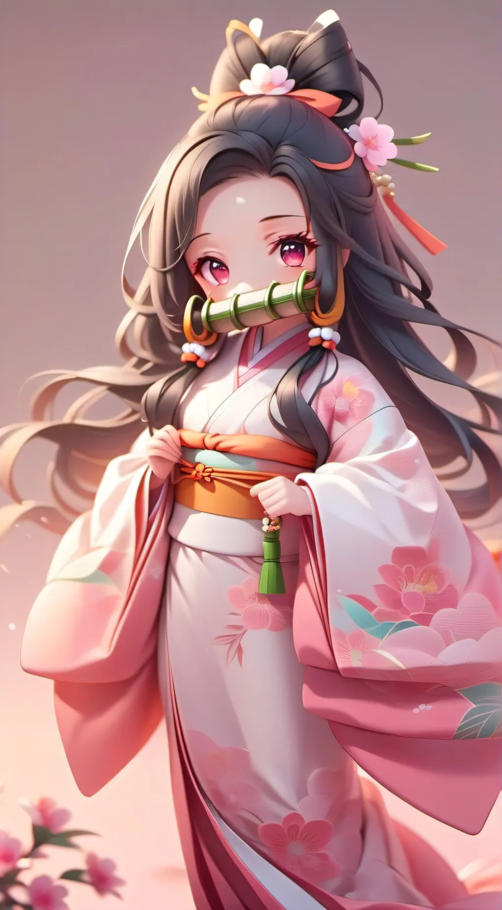 ai character: Demon Slayer background