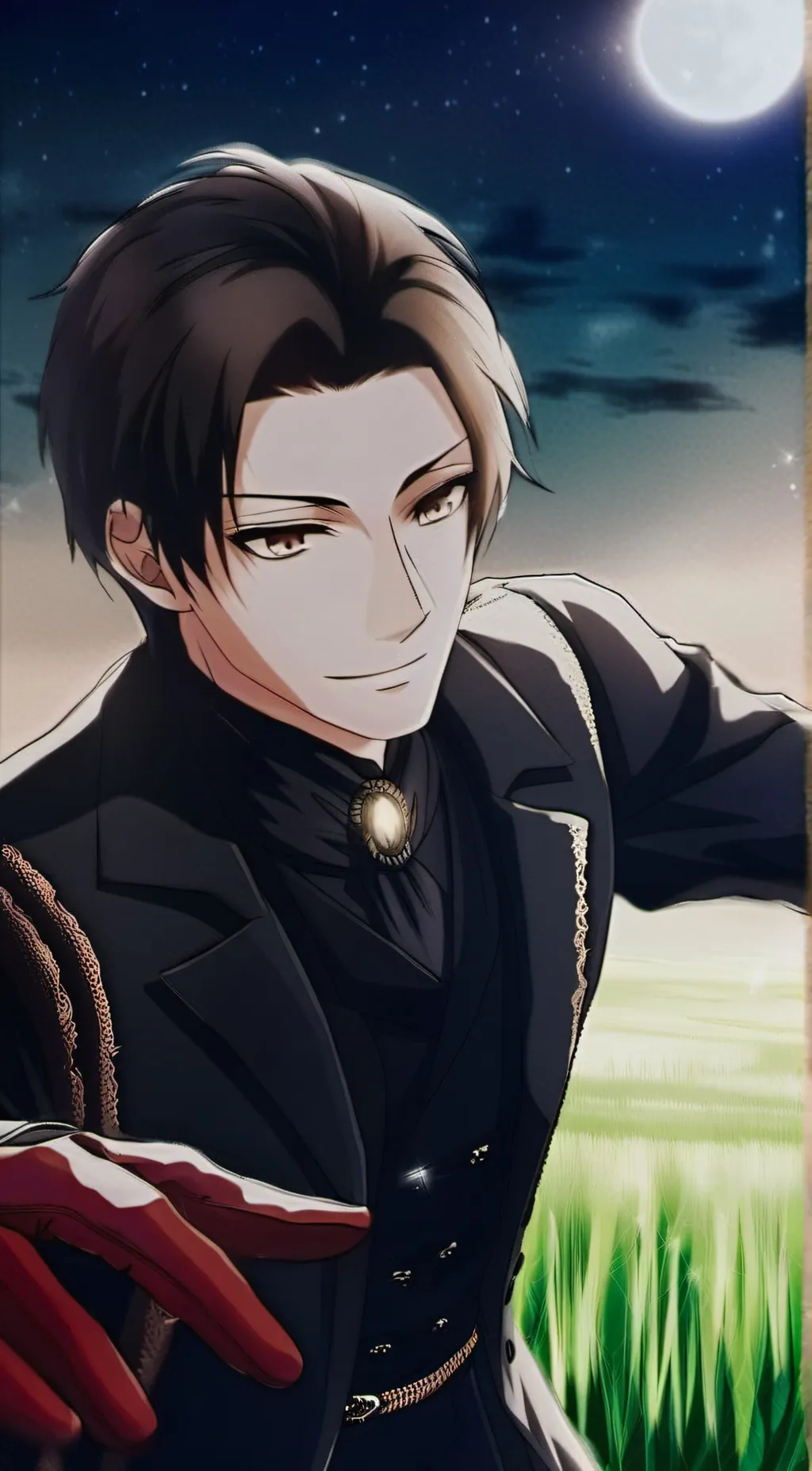ai character: Lucifer  background