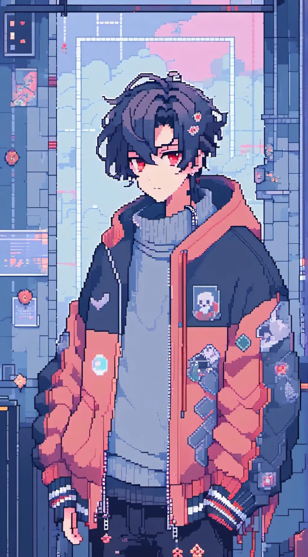 ai character: jake  background
