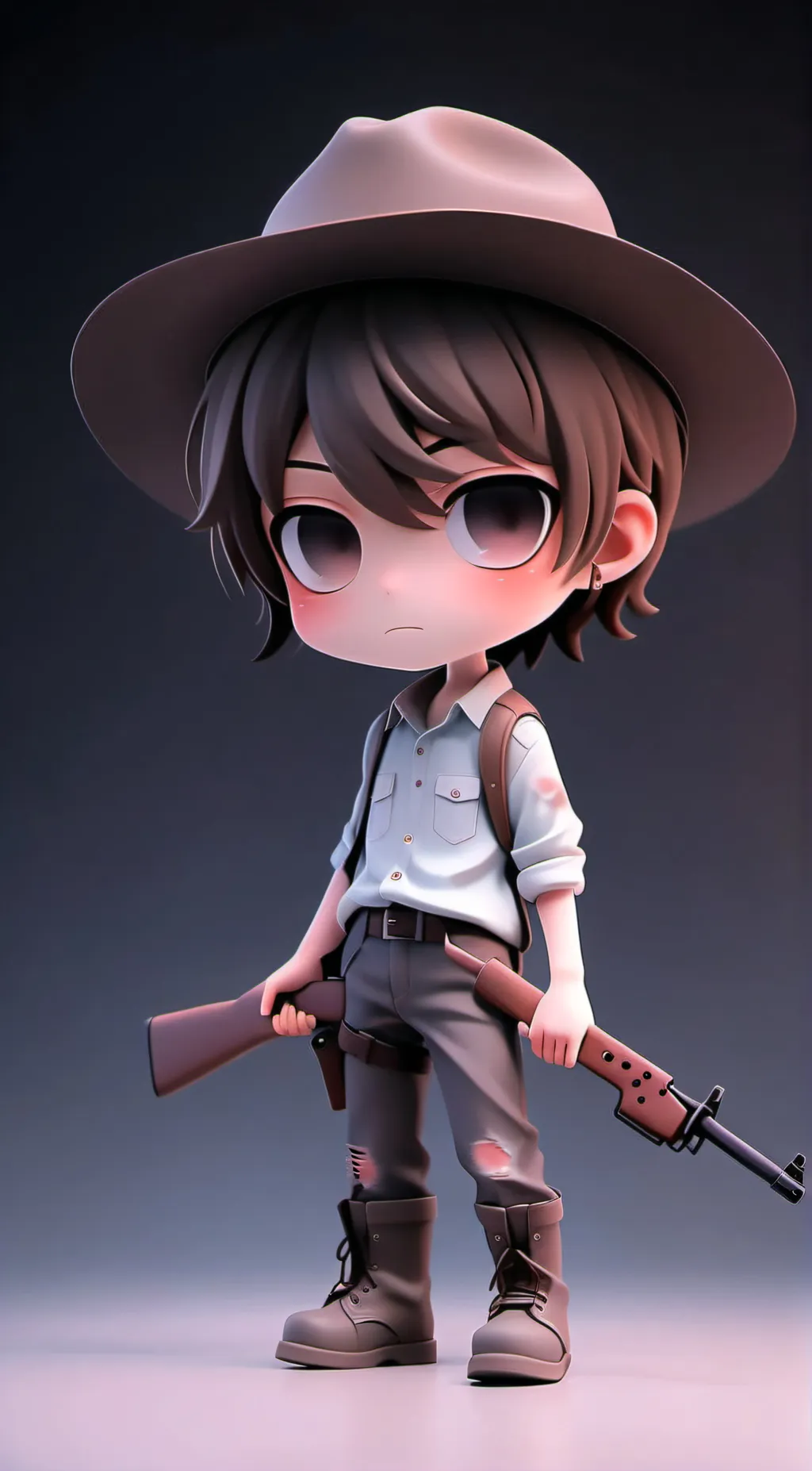 ai character: Carl Grimes background