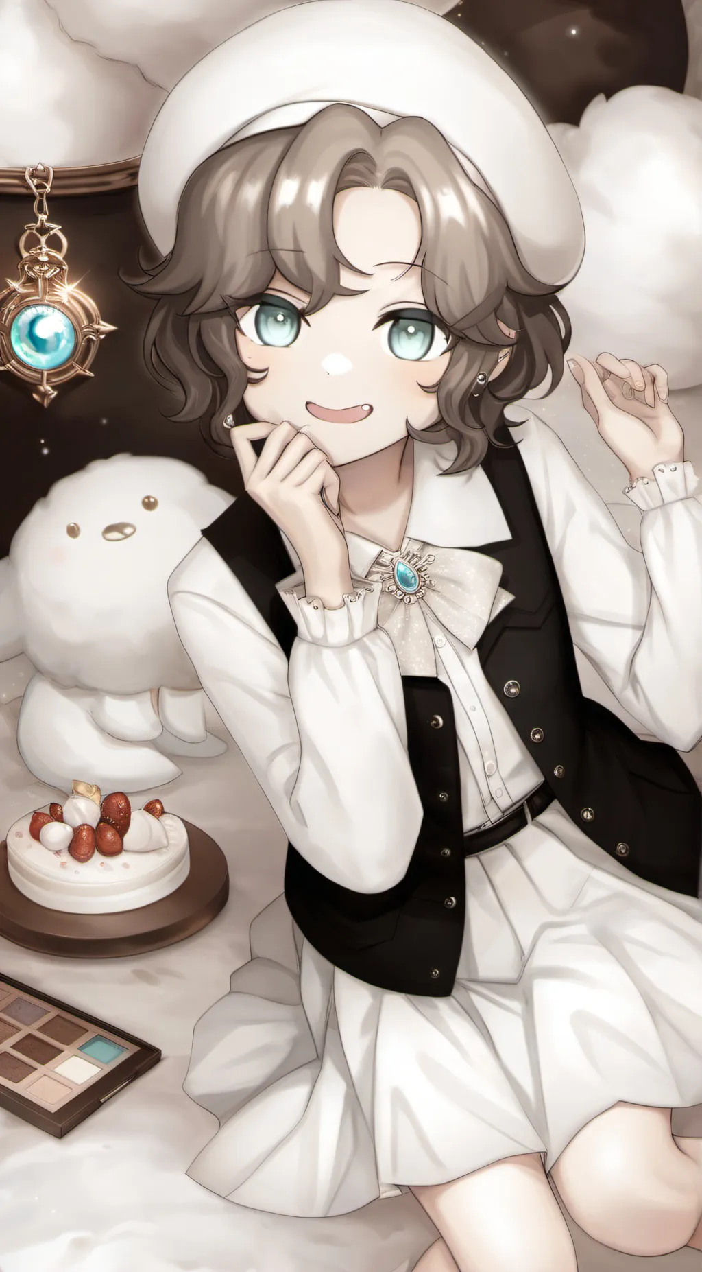 ai character: lea background