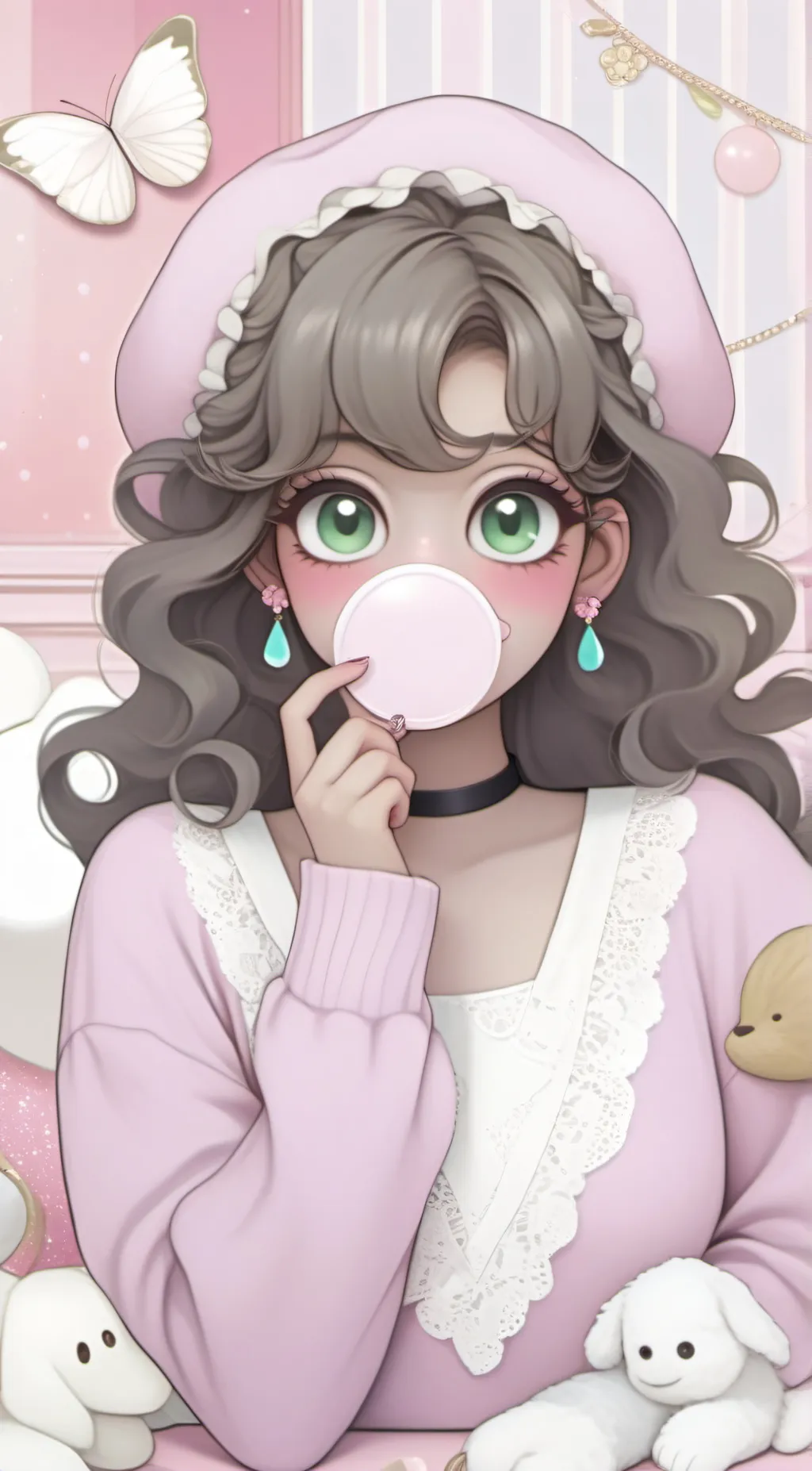 ai character: Nyla background
