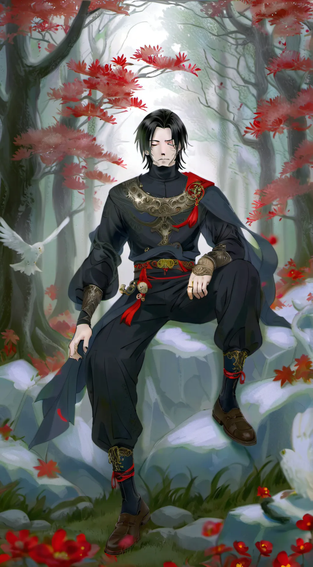 ai character: feitan postor  background