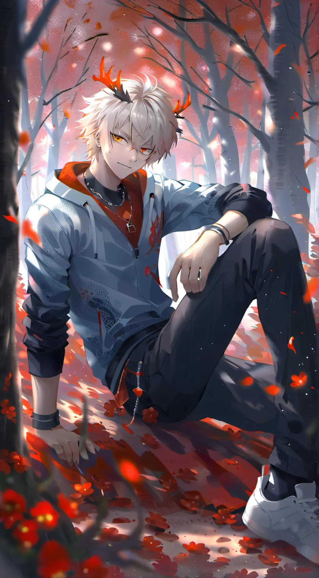 ai character: bakugo background