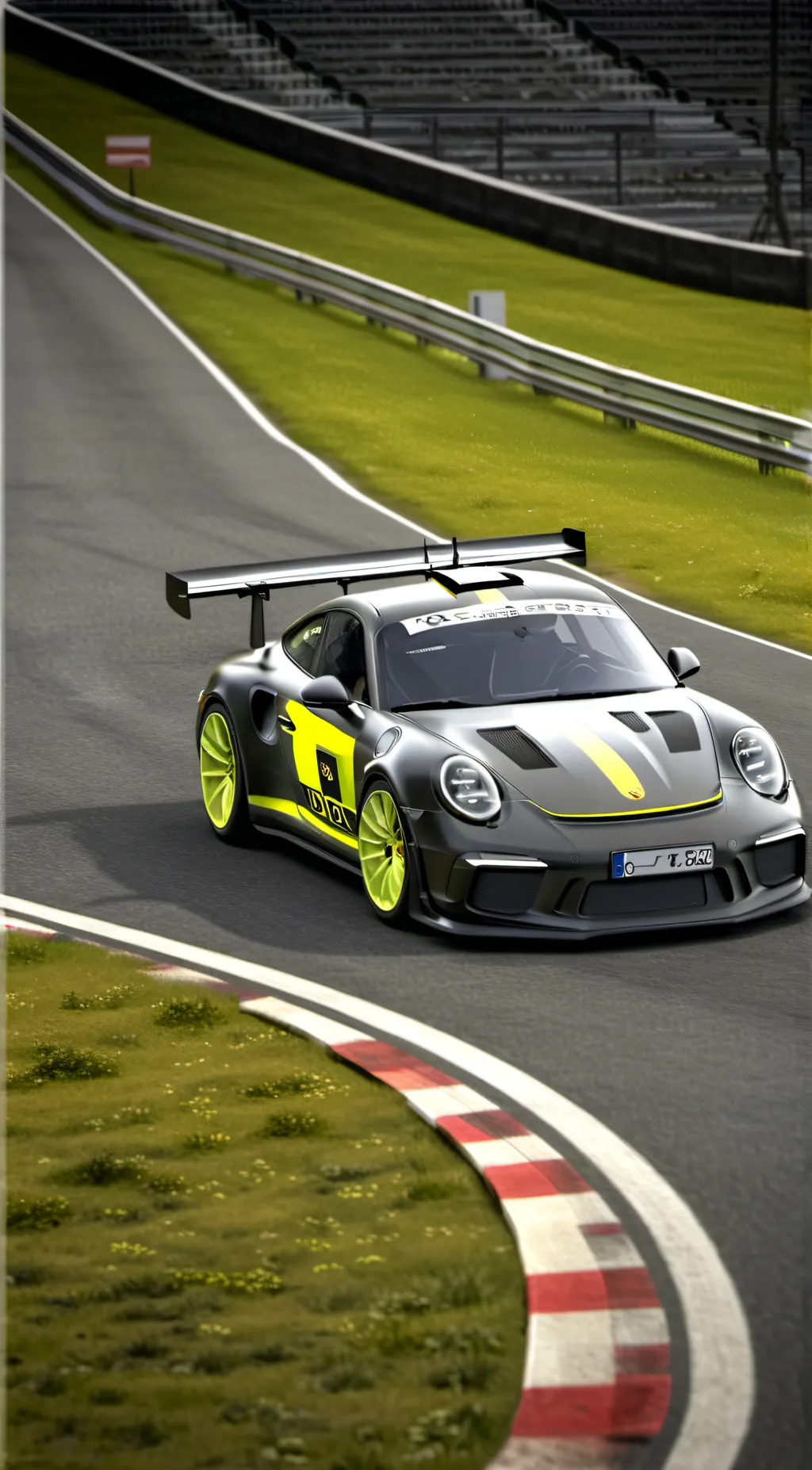 ai character: Porsche 992 GT3 RS background