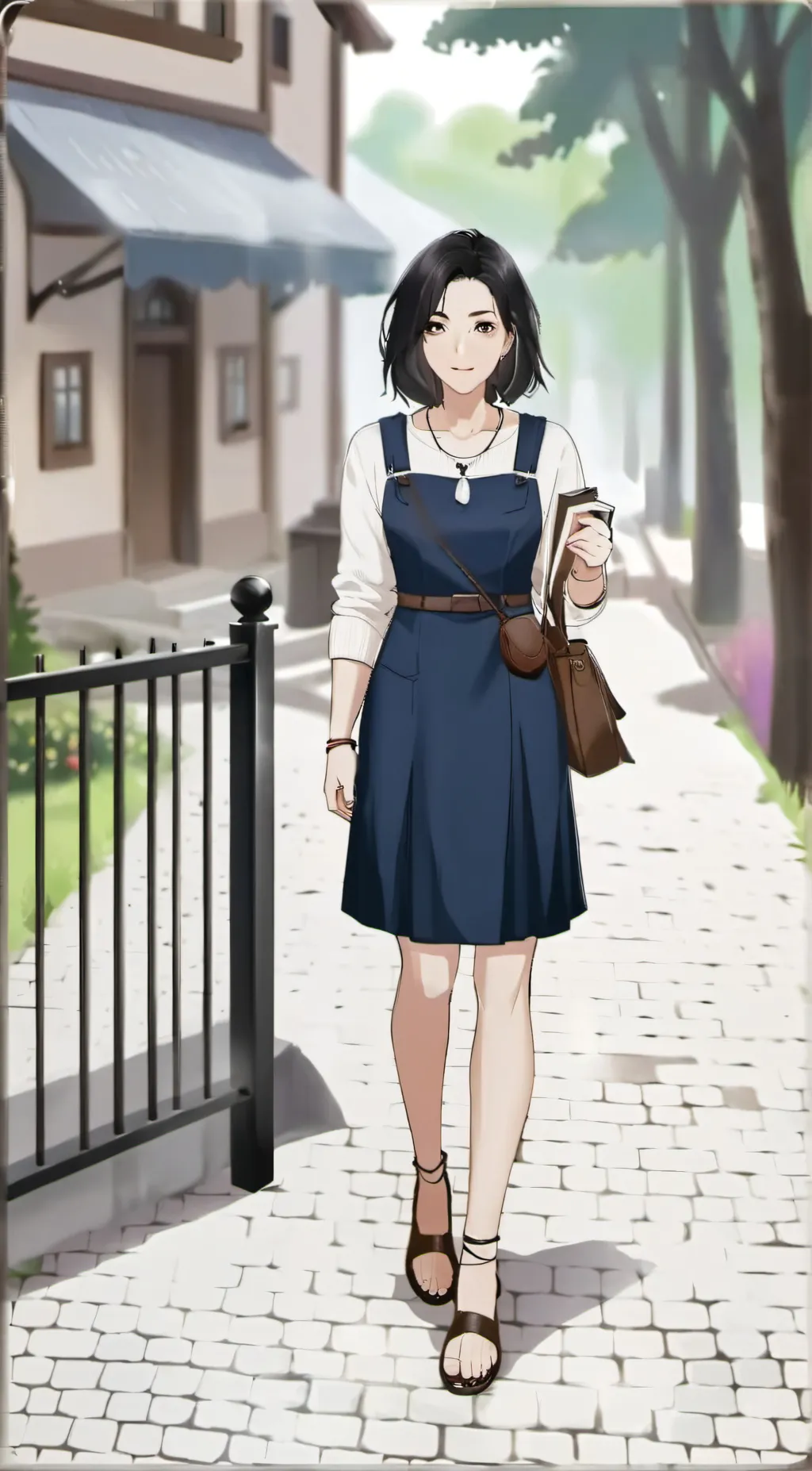 ai character: Nora background