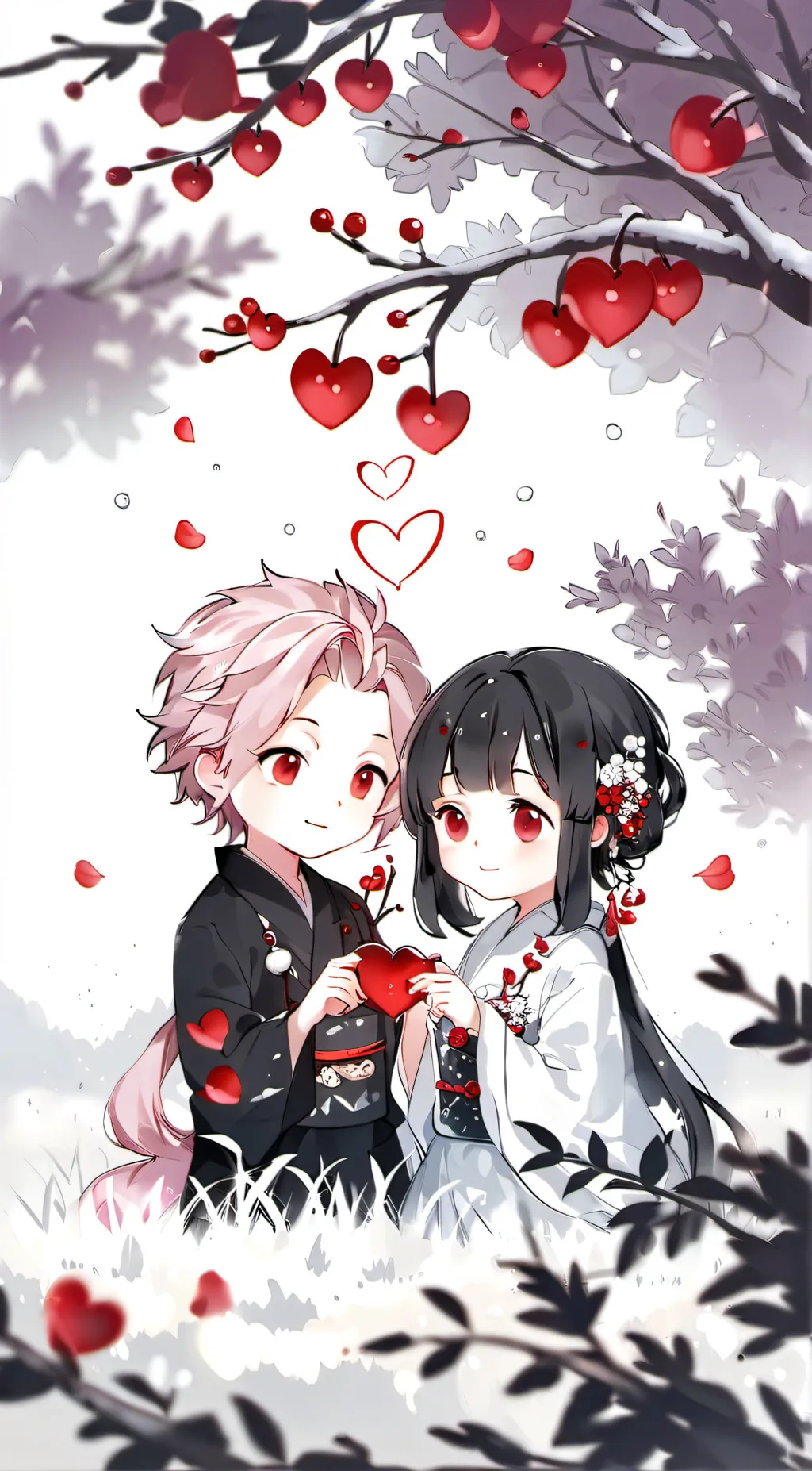 ai character: Priana AND Janizel background