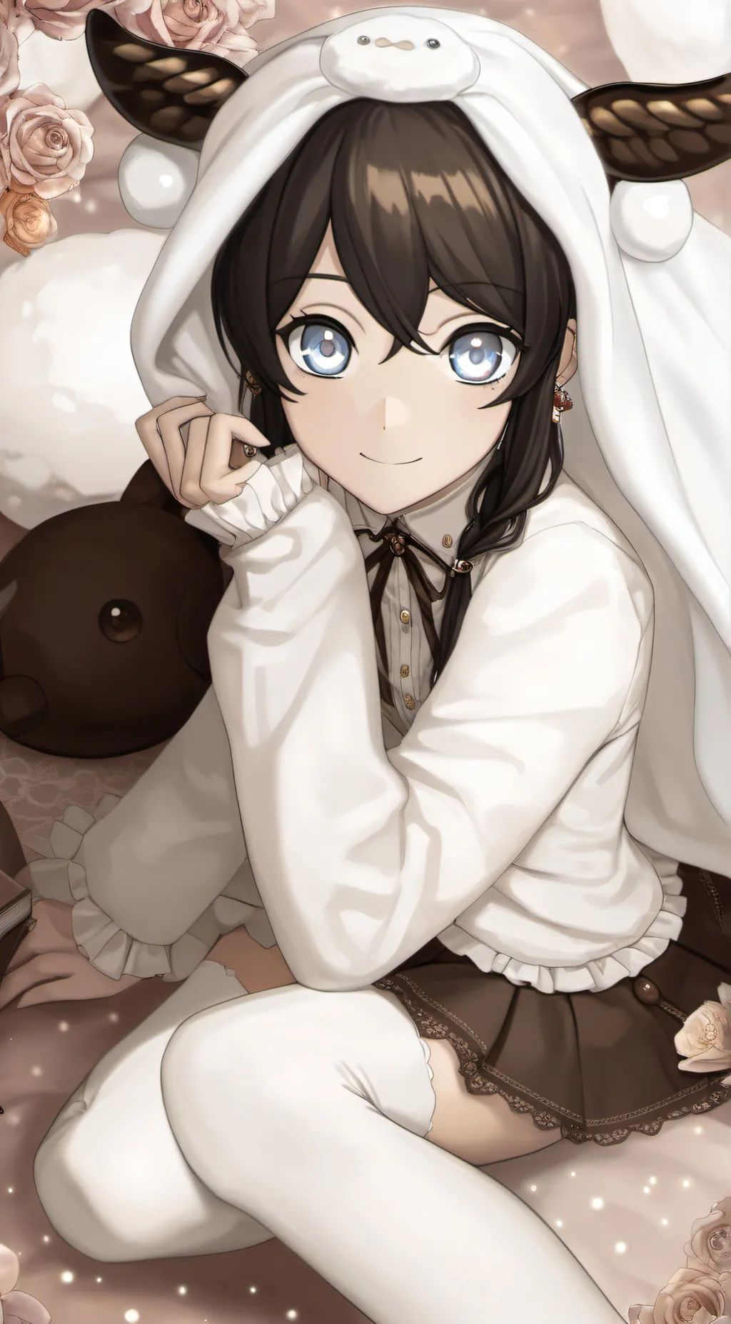 ai character: Rosanna Archie background