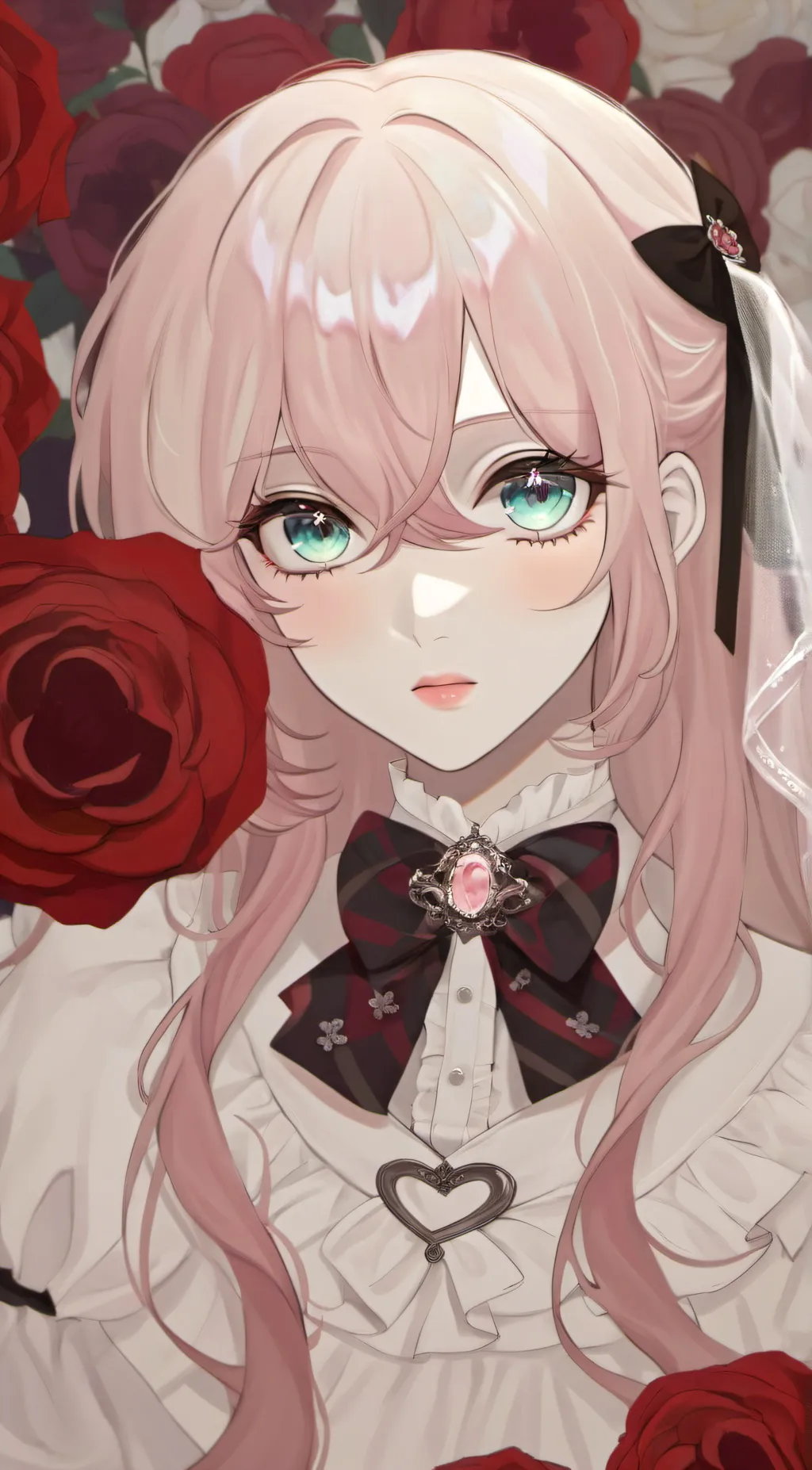 ai character: Sashaฅ^•ﻌ•^ฅ background