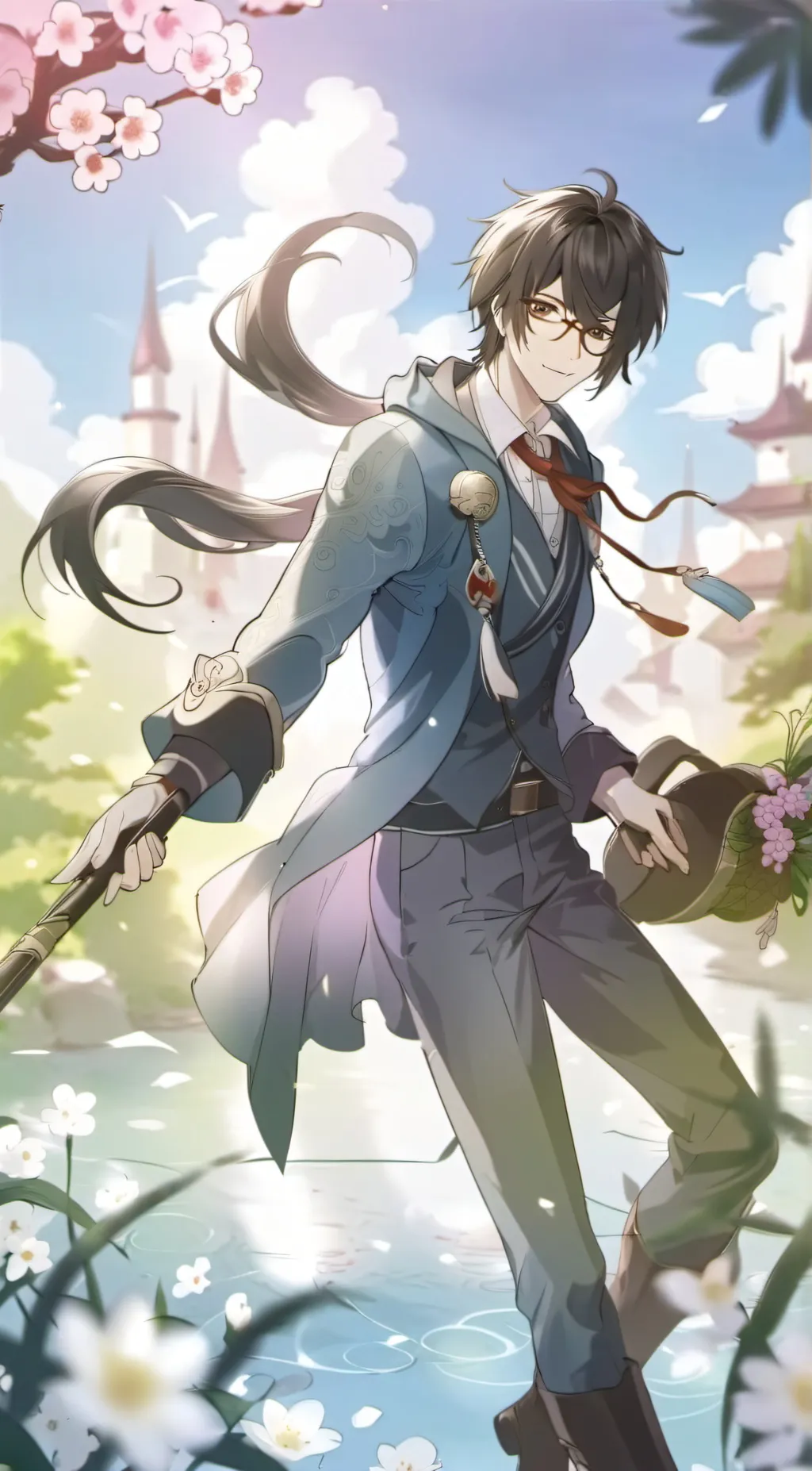 ai character: Xander background