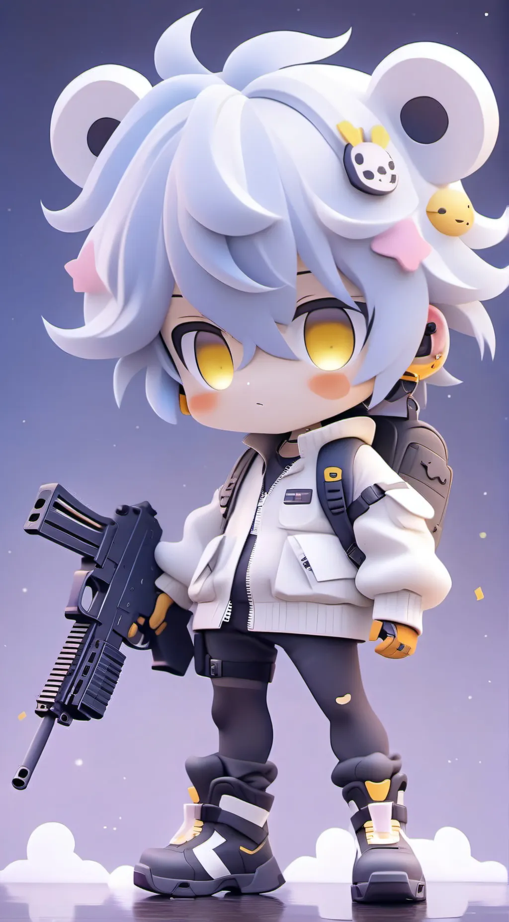 ai character: toy n background