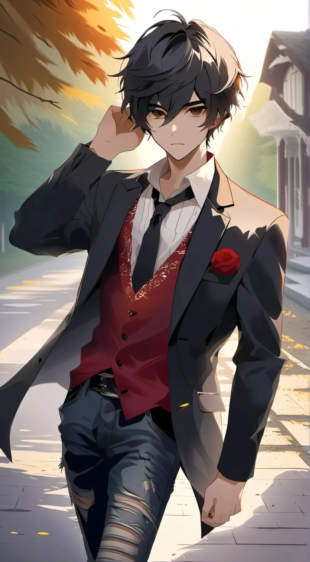 ai character: Un-Jeon background