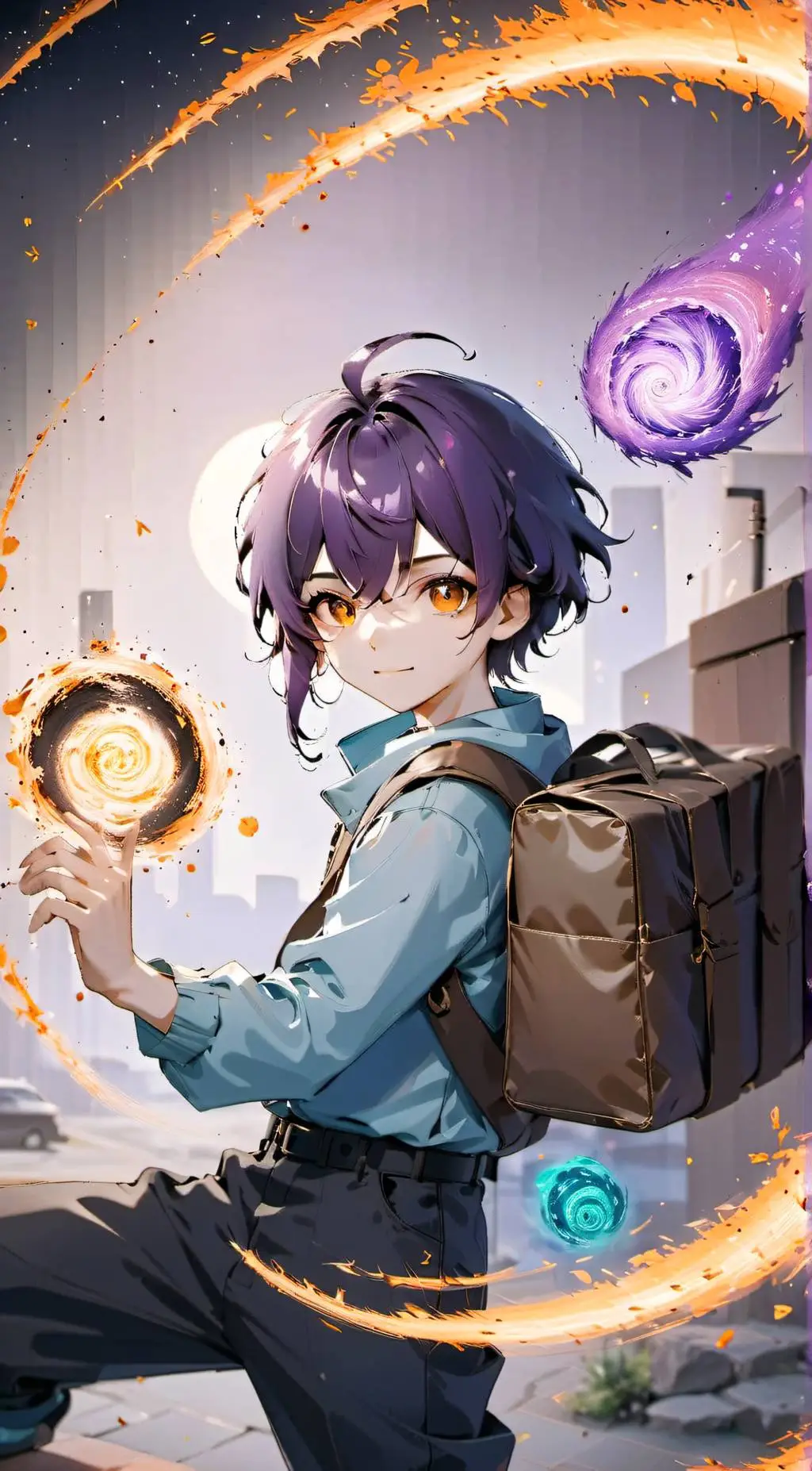 ai character: Hypno background