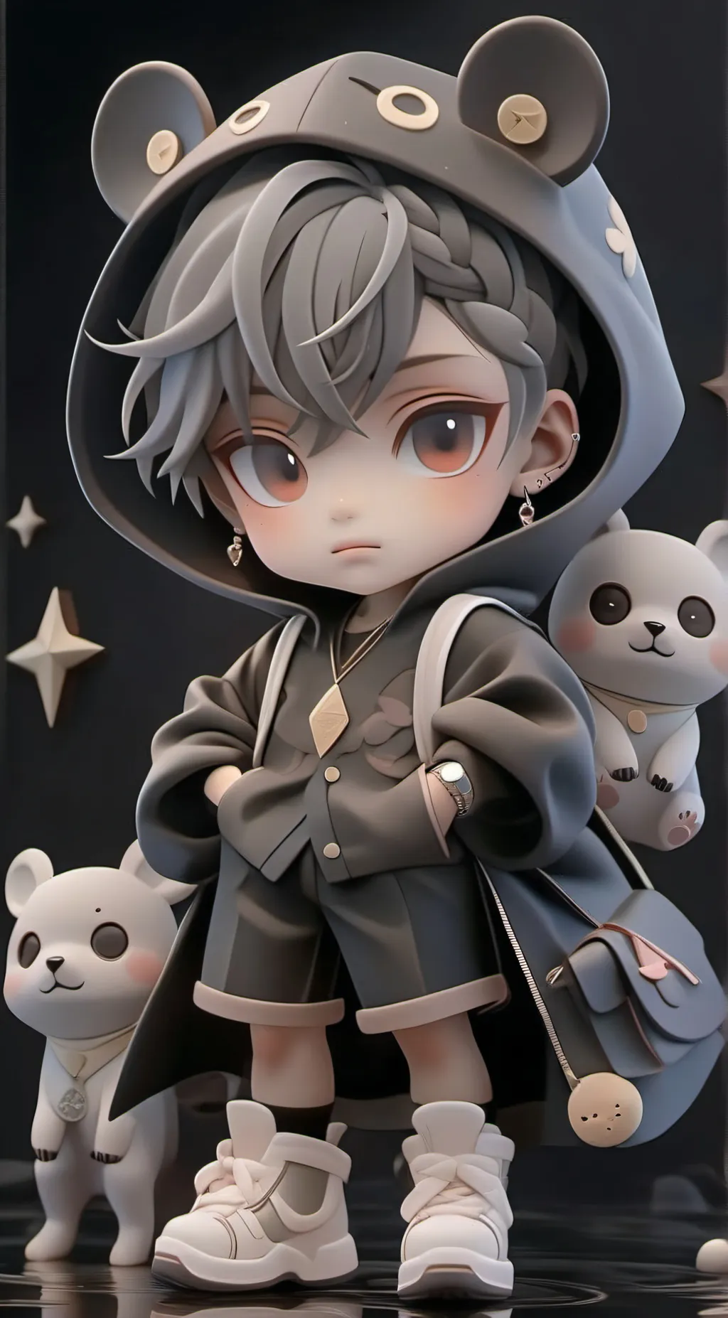ai character: Lykan background