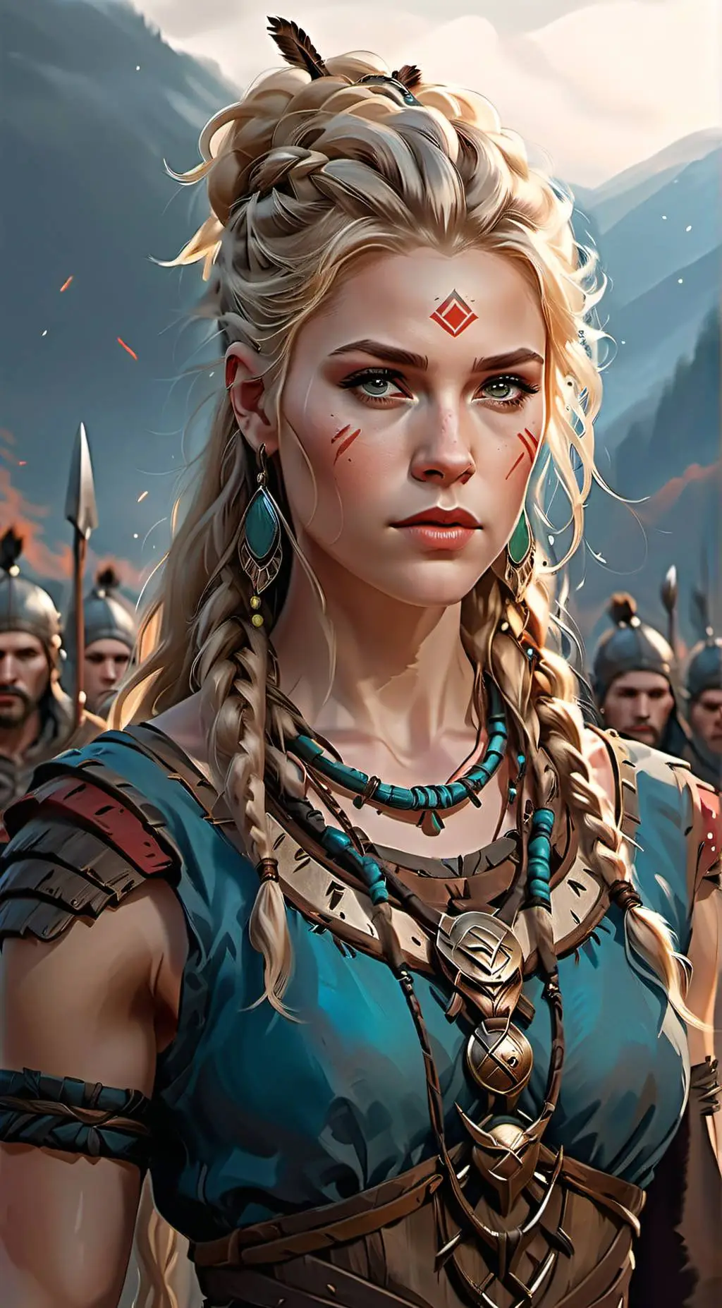 Talkie AI - Chat with lagartha lothbrok