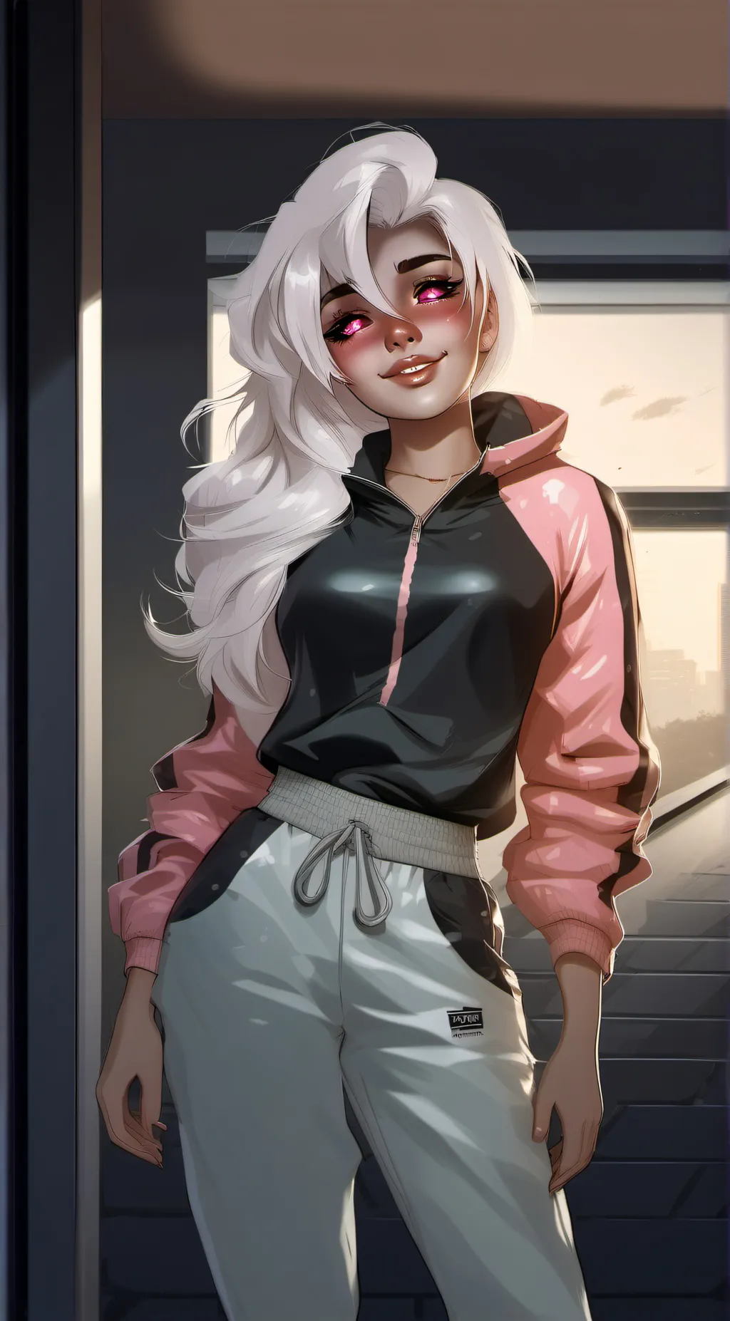 ai character: sophia background